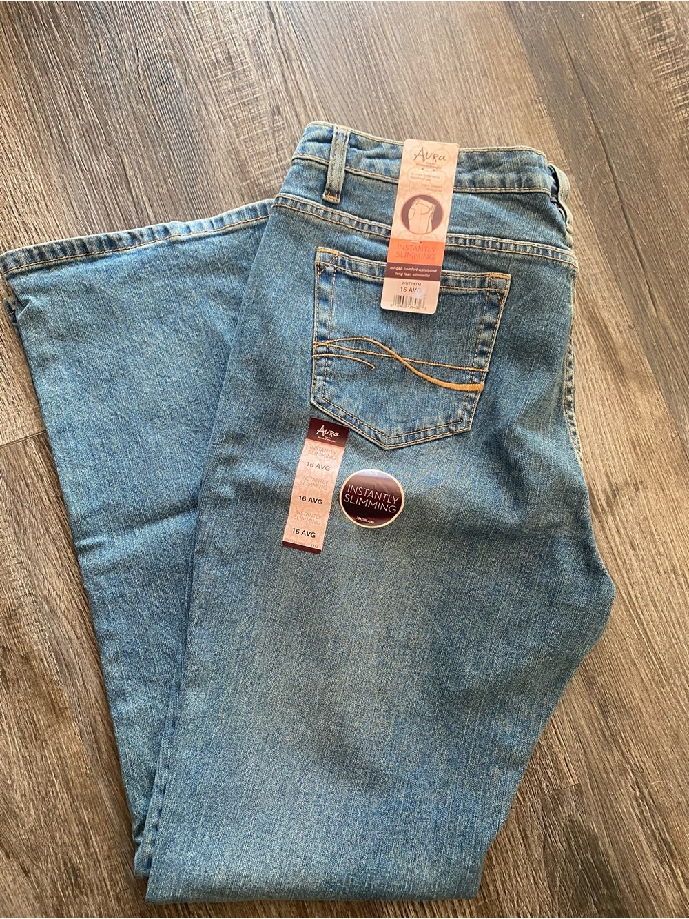 Aura Light Blue Instantly Slimming Jeans